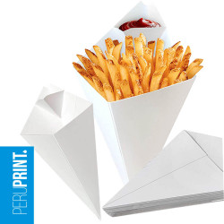 cono para papas con impresion personalizada