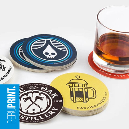 impresion de posavasos de carton